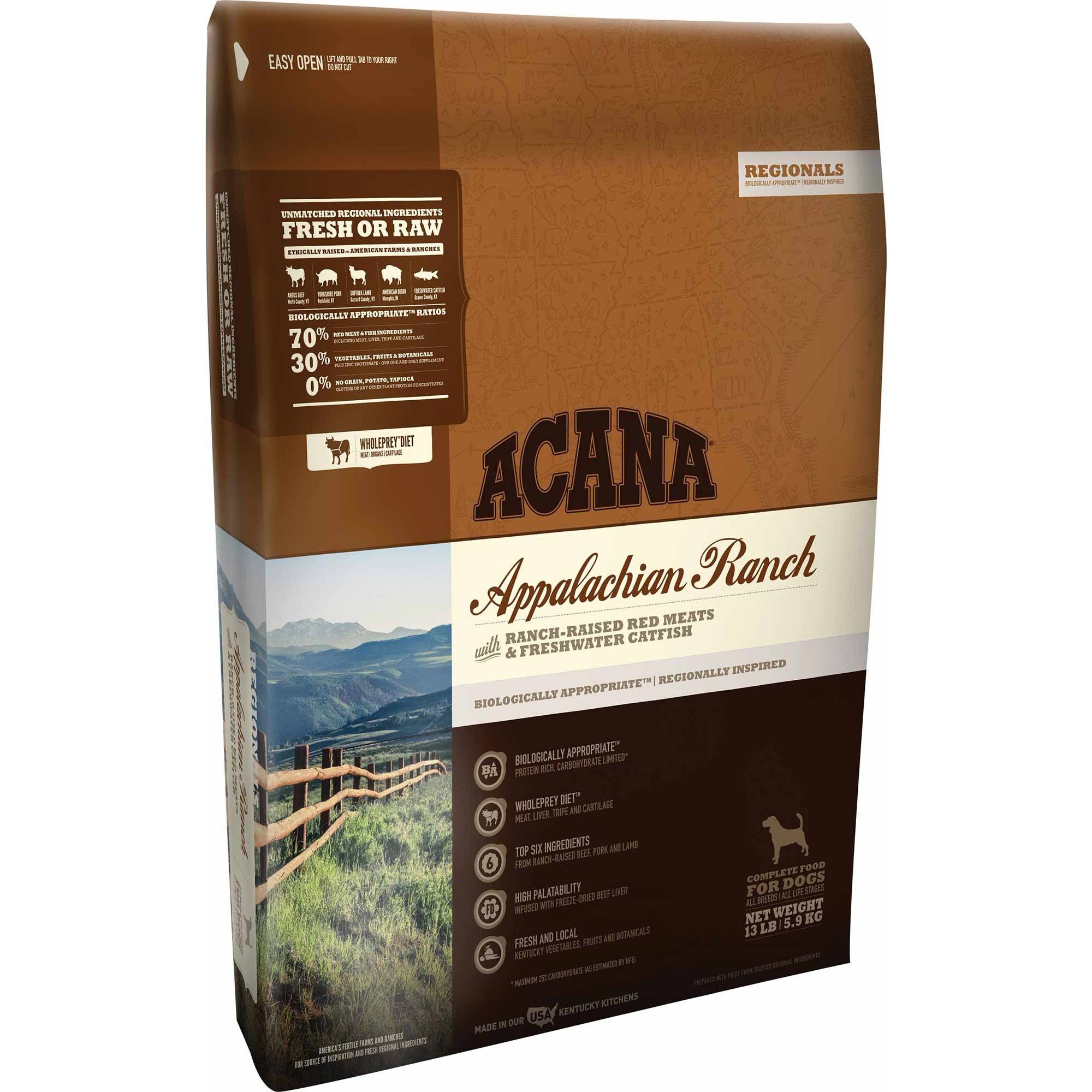 Acana Ranchlands Grain Free Dog Food - Beef, 13kg