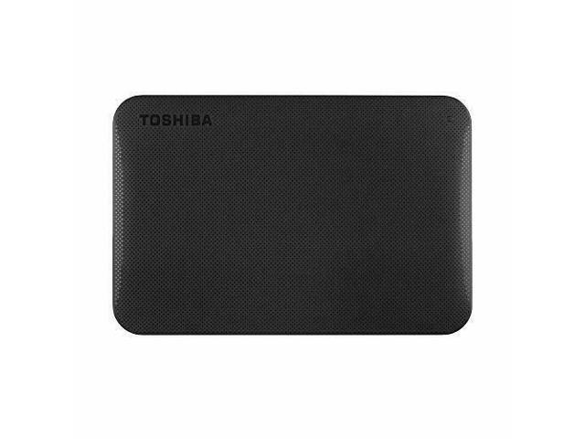 Toshiba Canvio 2 TB Portable Hard Drive - External - Patterned Black