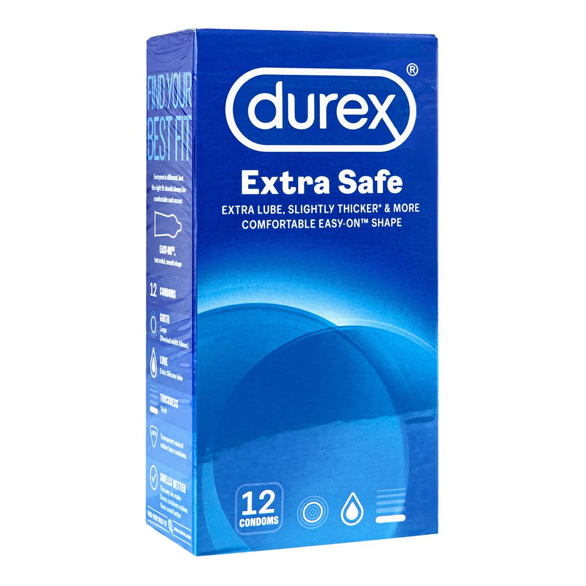 Durex Extra Safe Condoms - 12pcs