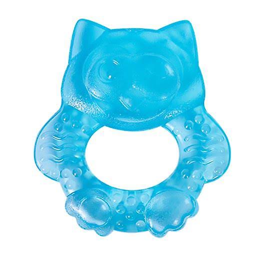 First Steps Easy Grip Water Filled Animal Teether Blue Owl