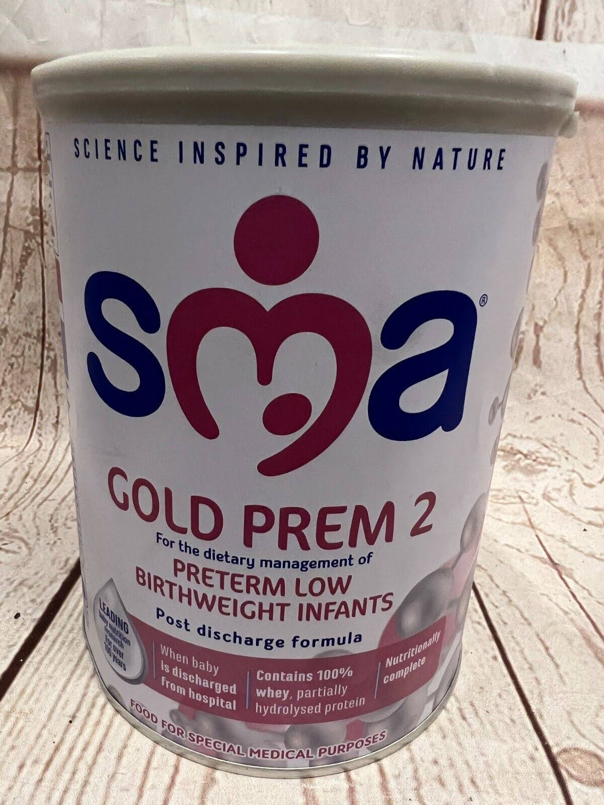 SMA Gold Prem2 Preterm Low Birthweight Infants Formula 800g 07/23