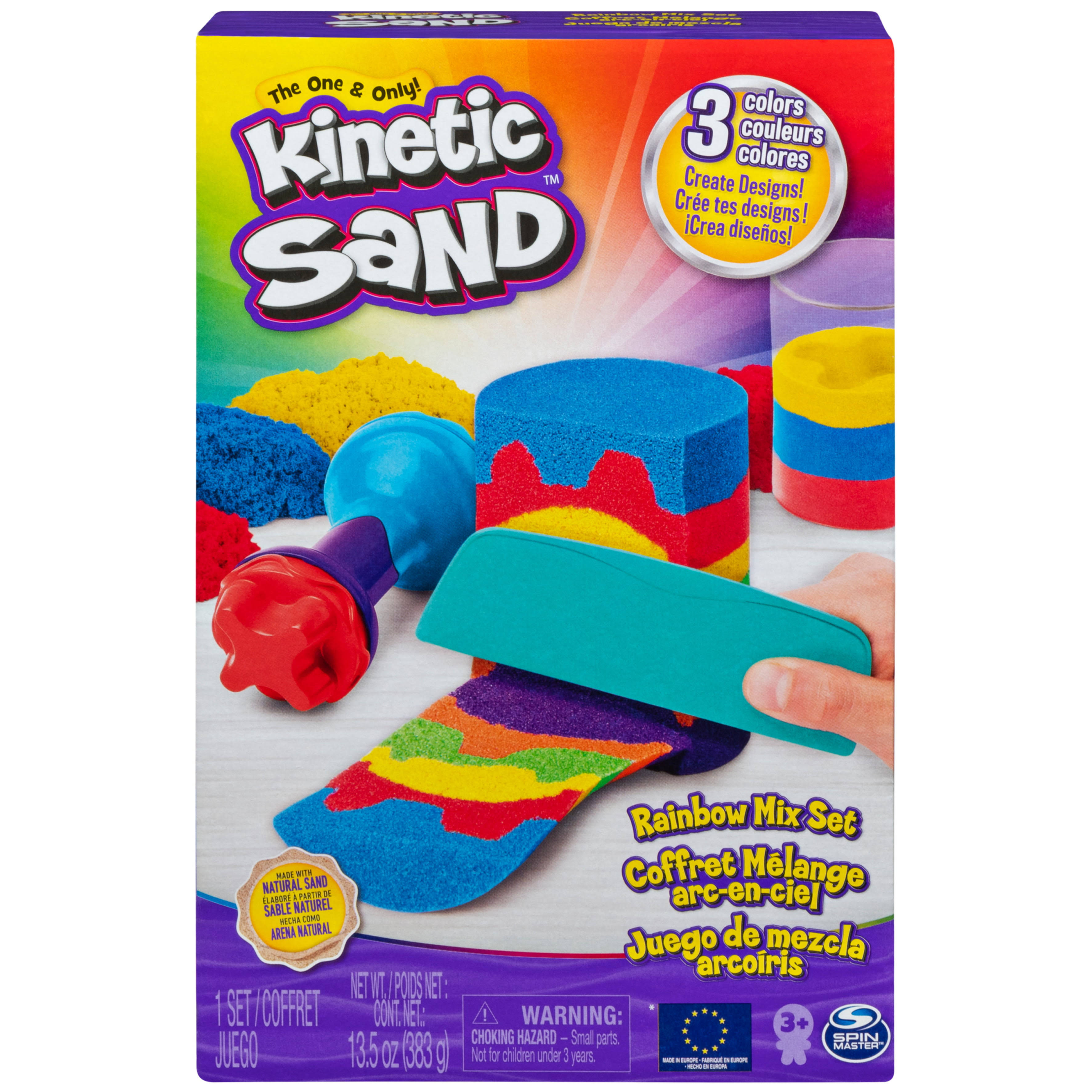 - Kinetic Sand Rainbow Mix Set