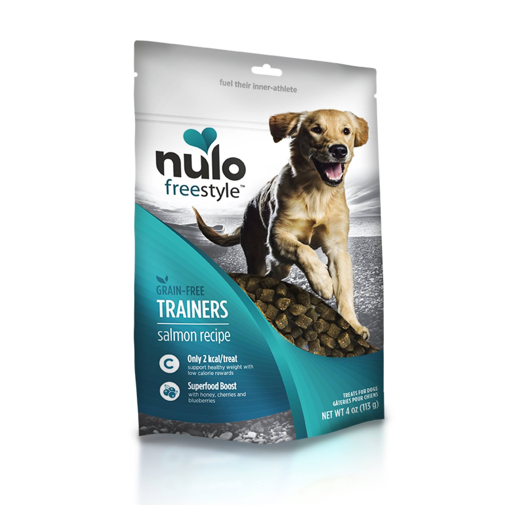 Nulo Freestyle Salmon Recipe Grain-Free Dog Training Treats 4 oz