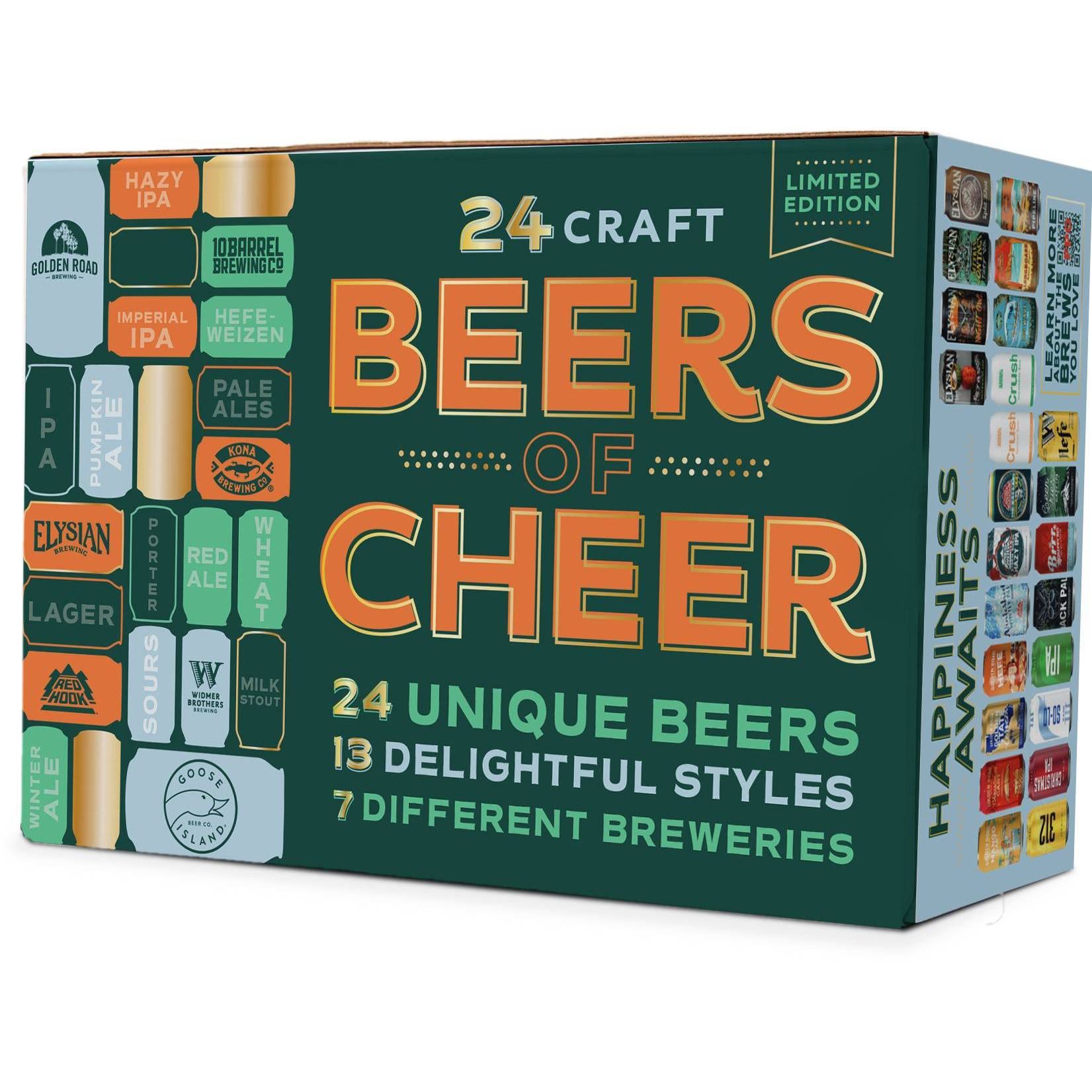 Craft Beers of Cheer 24pk Bottle