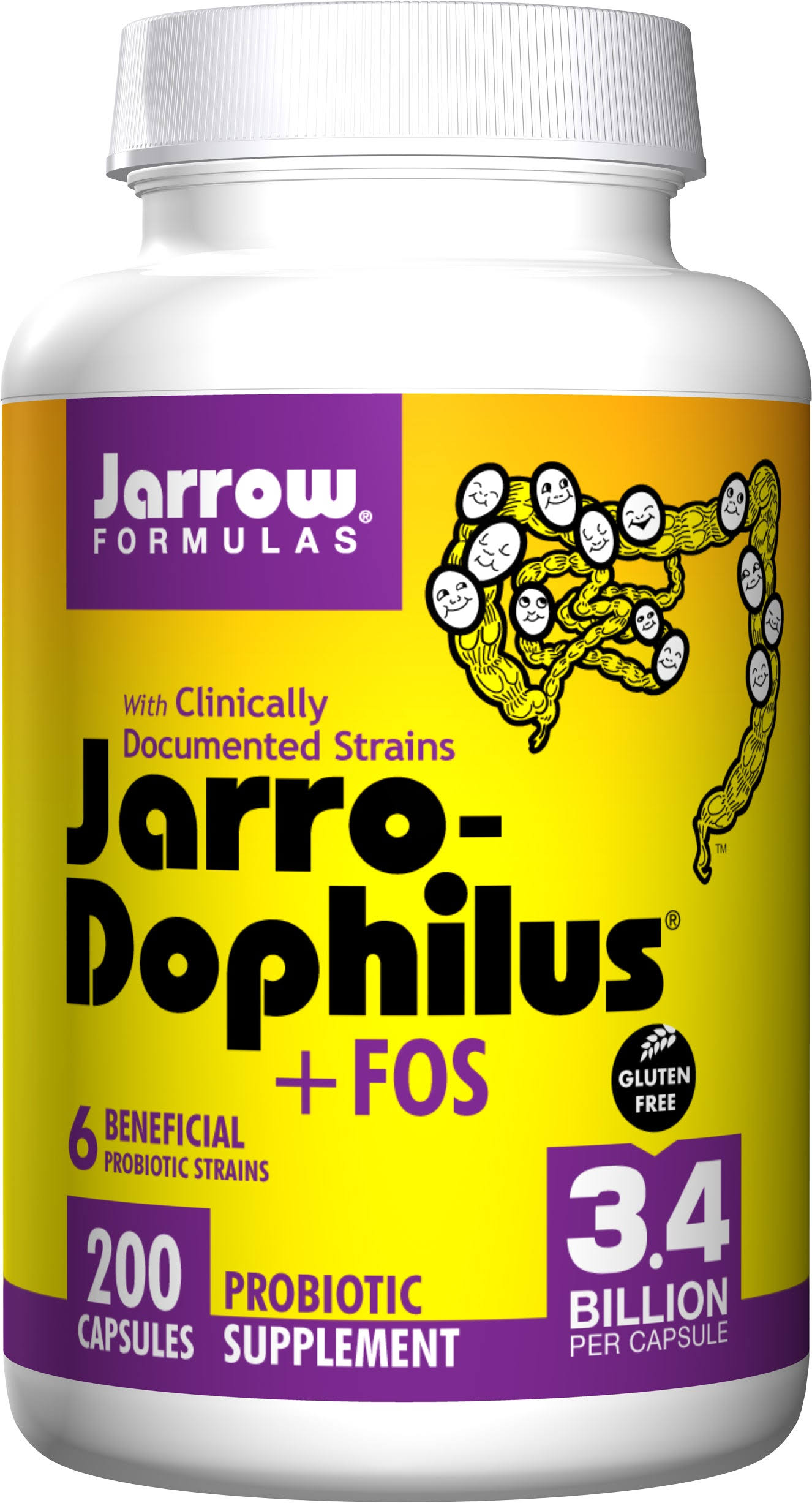 Jarrow Formulas Jarro-Dophilus FOS - 200 Capsules