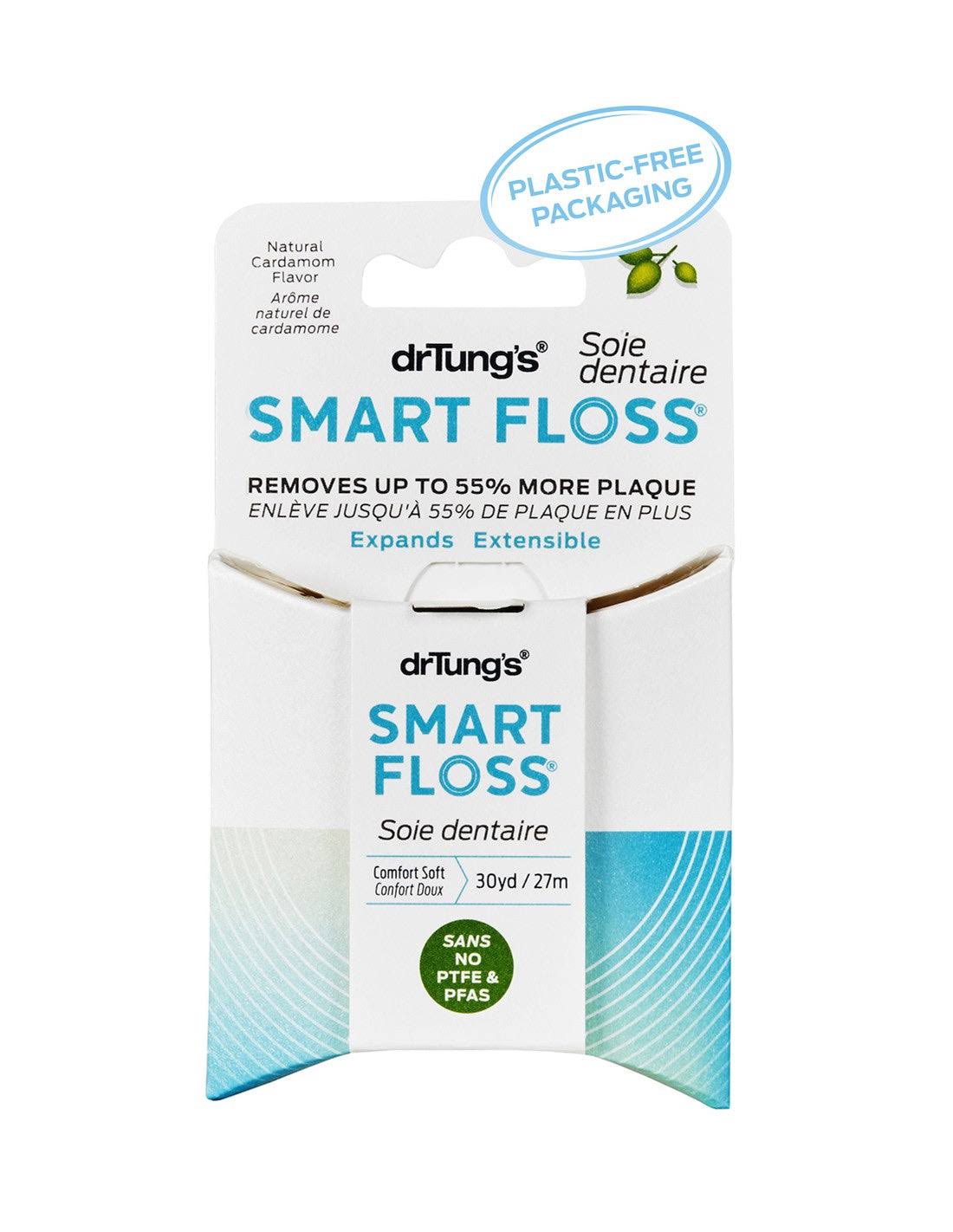 Dr. Tung's Smart Floss Natural Cardamom/Assorted Colors 6 Count