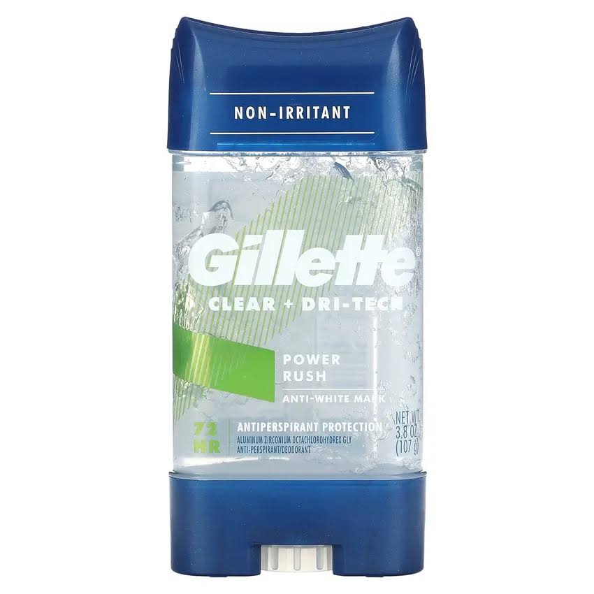 Gillette Sport Power Rush Clear Gel Anti-Perspirant Deodorant - 3.8oz