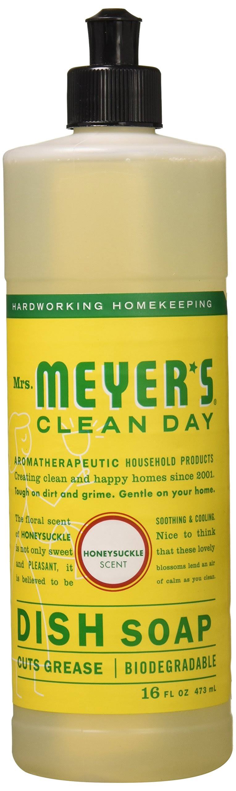 Mrs. Meyer's Clean Day Liquid Dish Soap - Honeysuckle