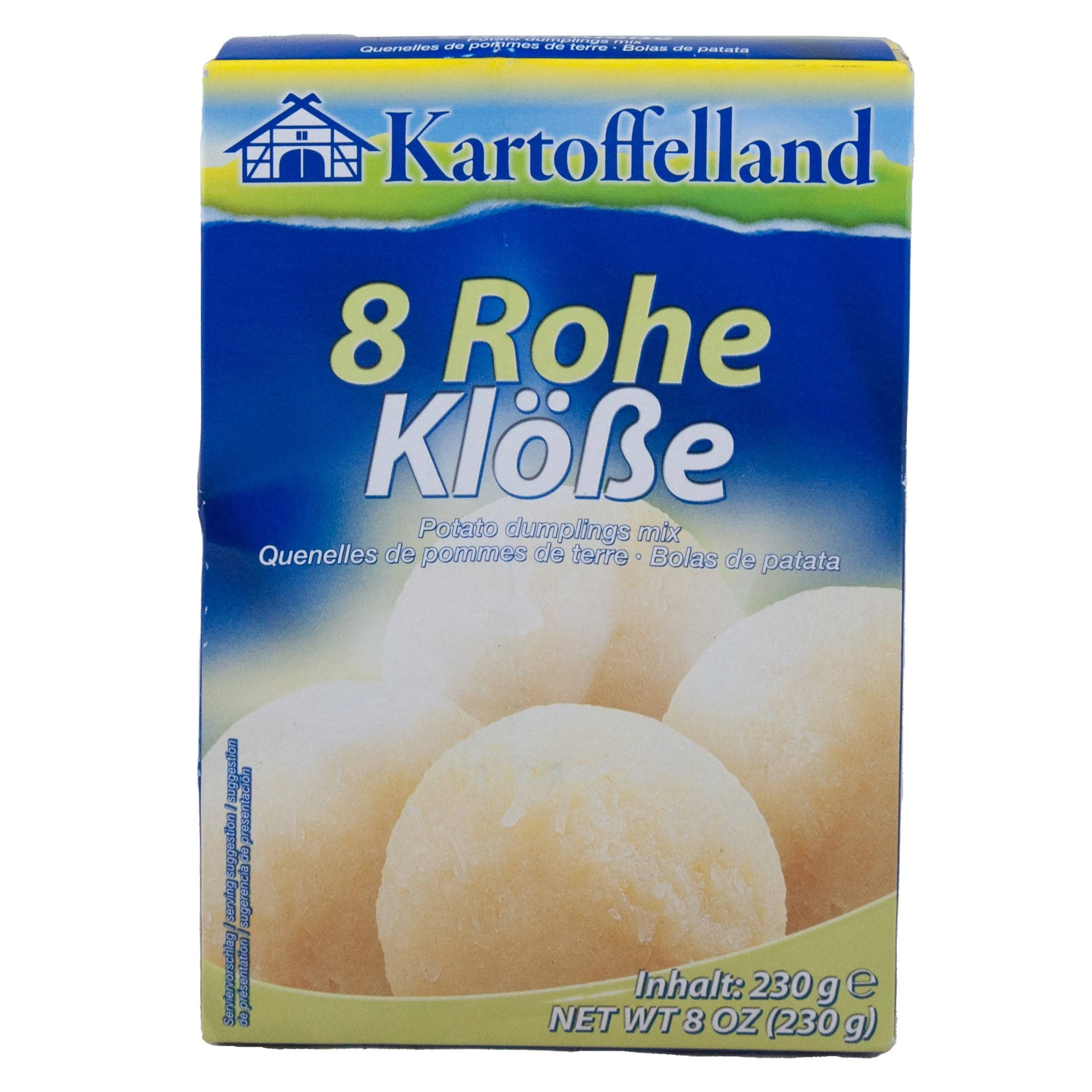 Kartoffelland 8 Rohe Klose (potato dumpling) 230g