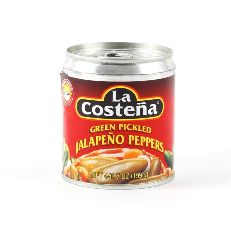 La Costena Green Pickled Whole Jalapeno Peppers - 7oz