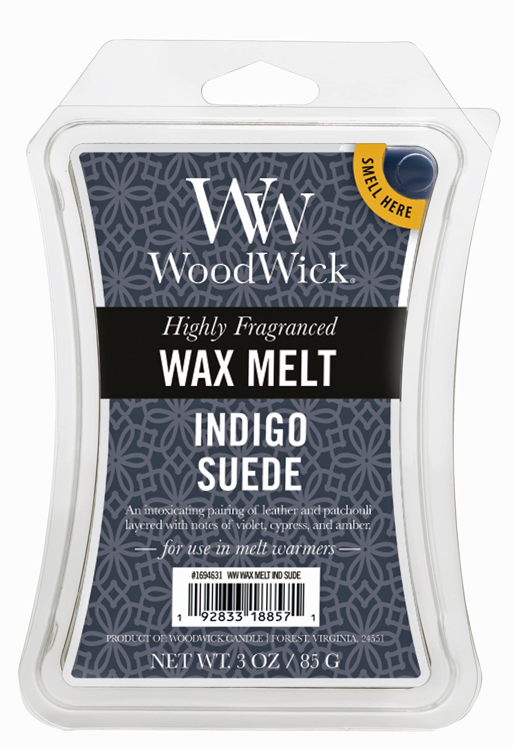 Woodwick Indigo Suede Wax Melt