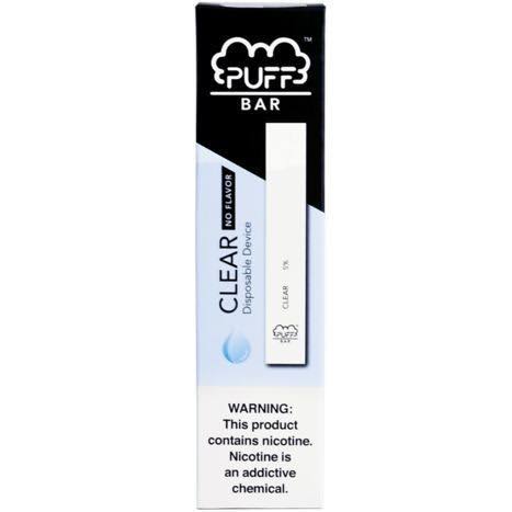 Puff Bar Clear Disposable Device - 1 Pack - Greenwich Village Farm - Delivered by Mercato