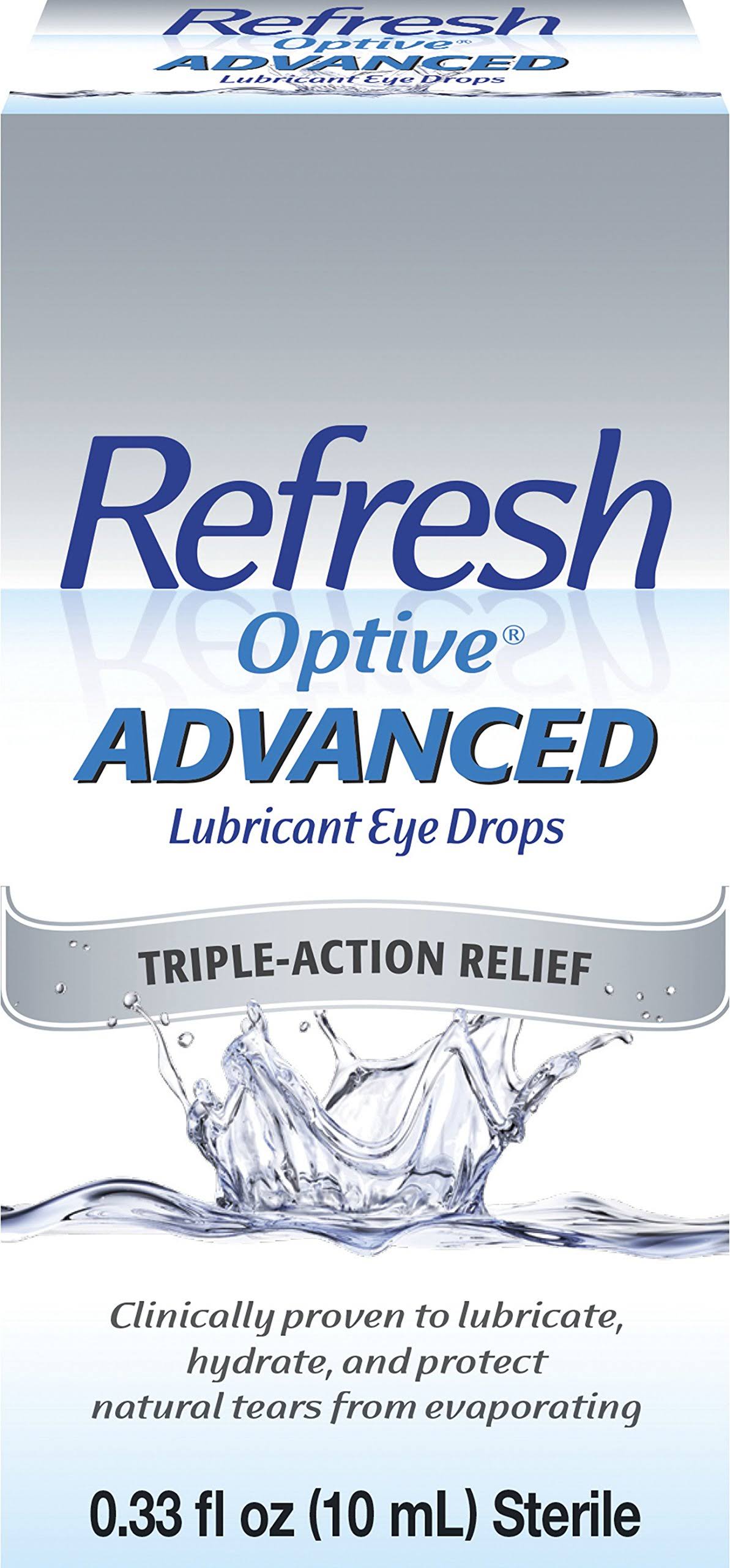 Refresh Optive Advanced Lubricant Eye Drops