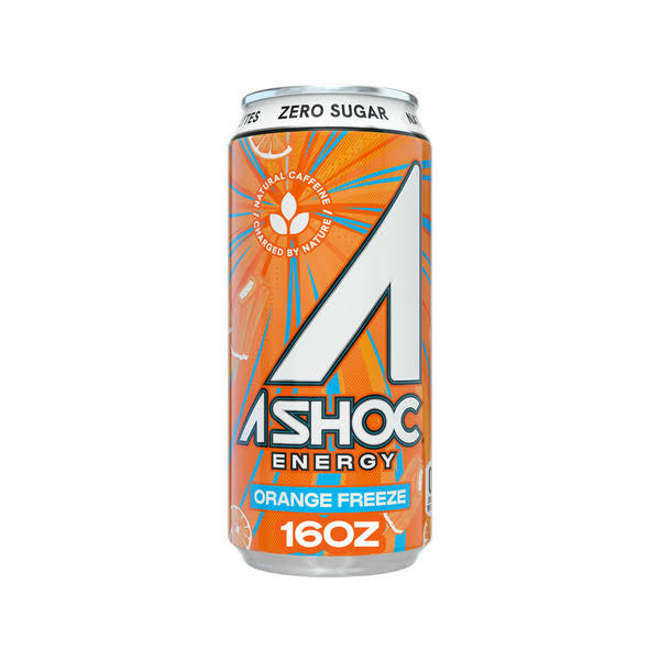 A Shoc Energy Drink, Orange Freeze - 16 fl oz
