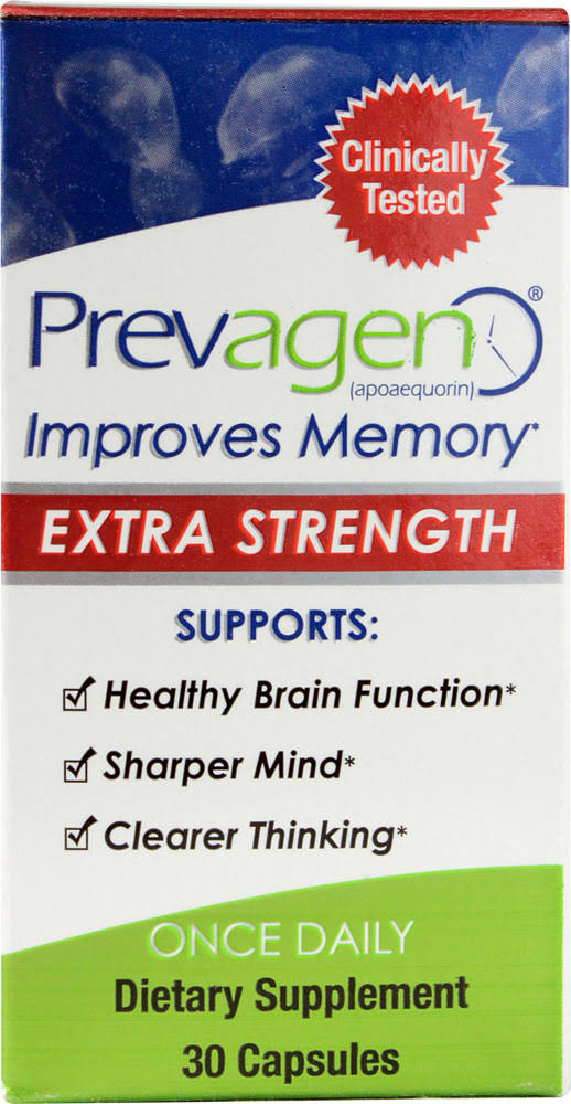 Quincy Bioscience Prevagen Extra Strength Improve Memory - 30 Capsules