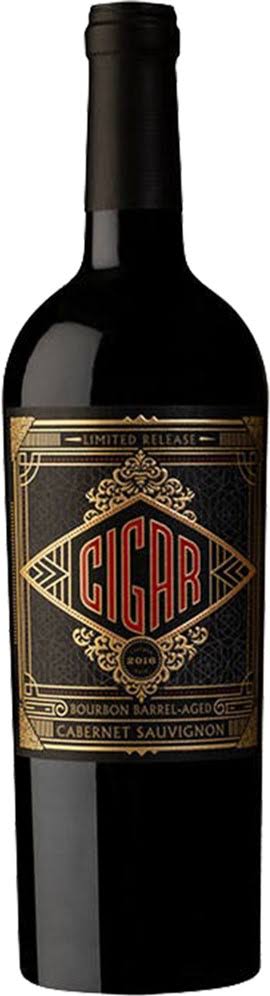Cosentino Winery Cabernet Sauvignon Cigar Bourbon Barrel-Aged - California, USA