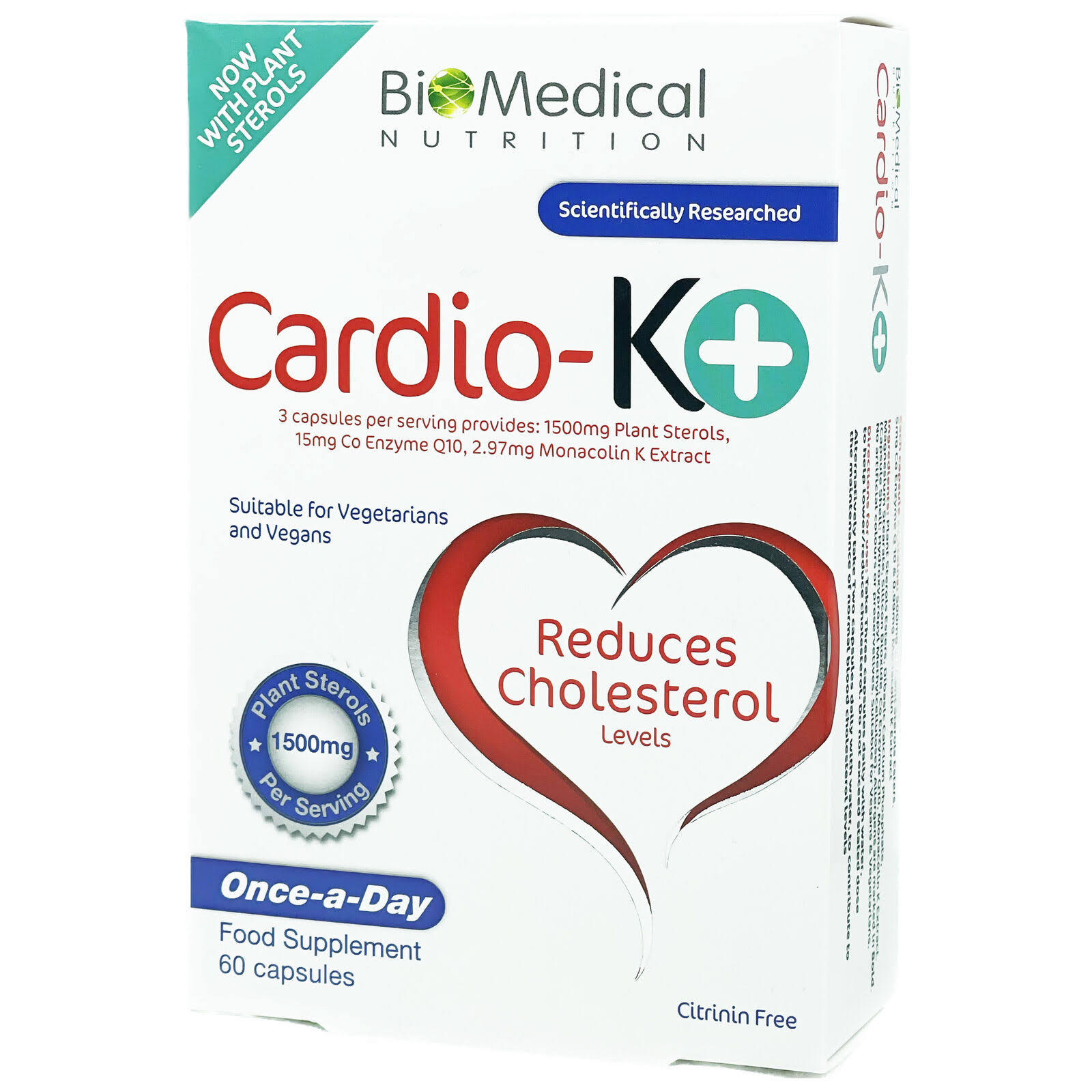 BioMedical Nutrition Cardio-K+ - 60 Tablets