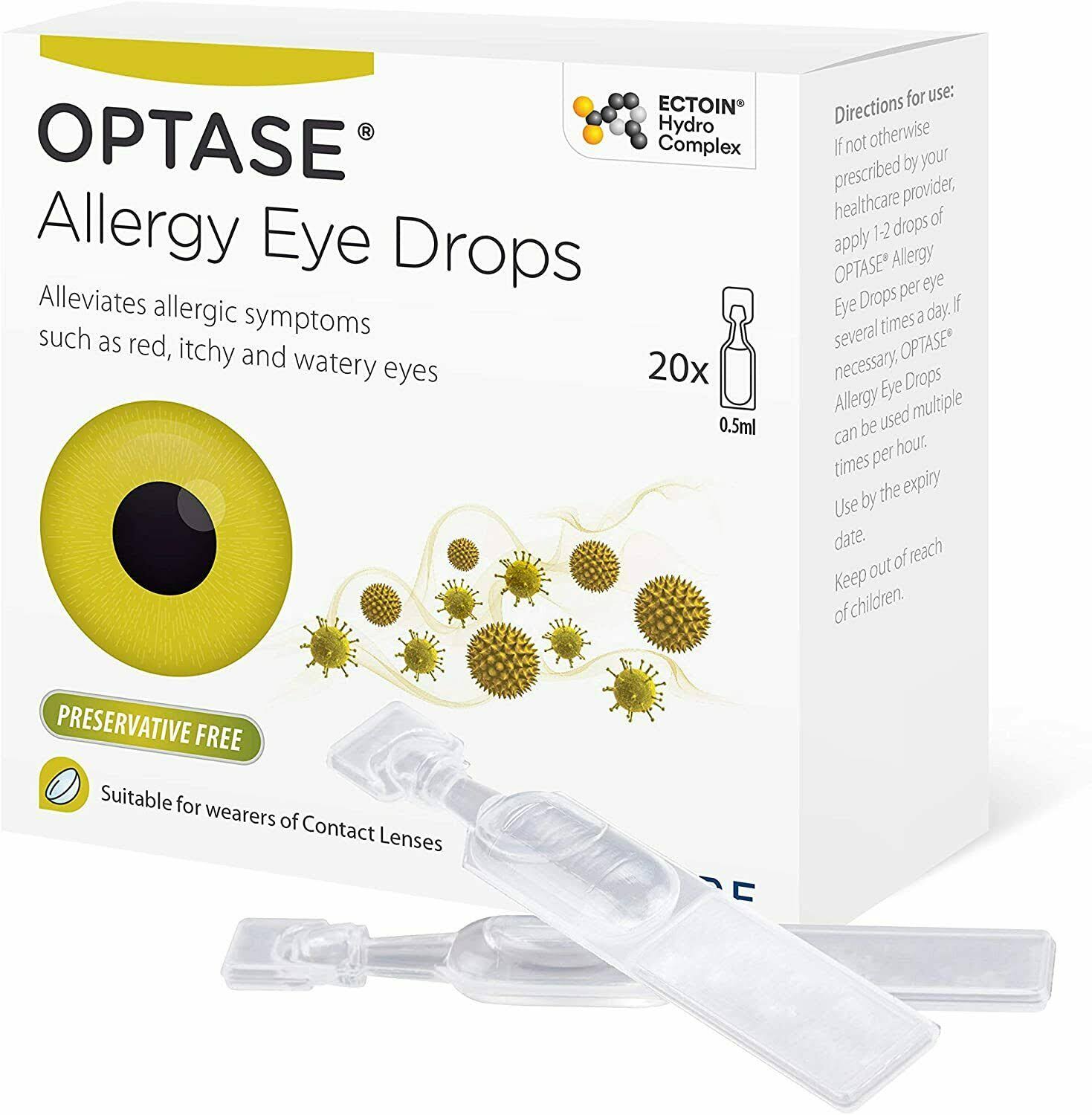 'Optase Allergy Eye Drops'