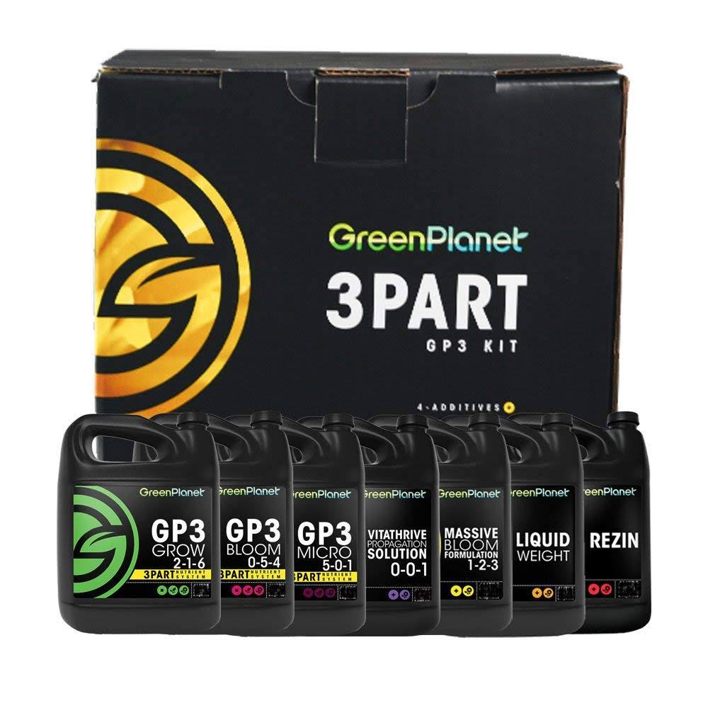 Green Planet Nutrients: 3 Part GP3 Kit