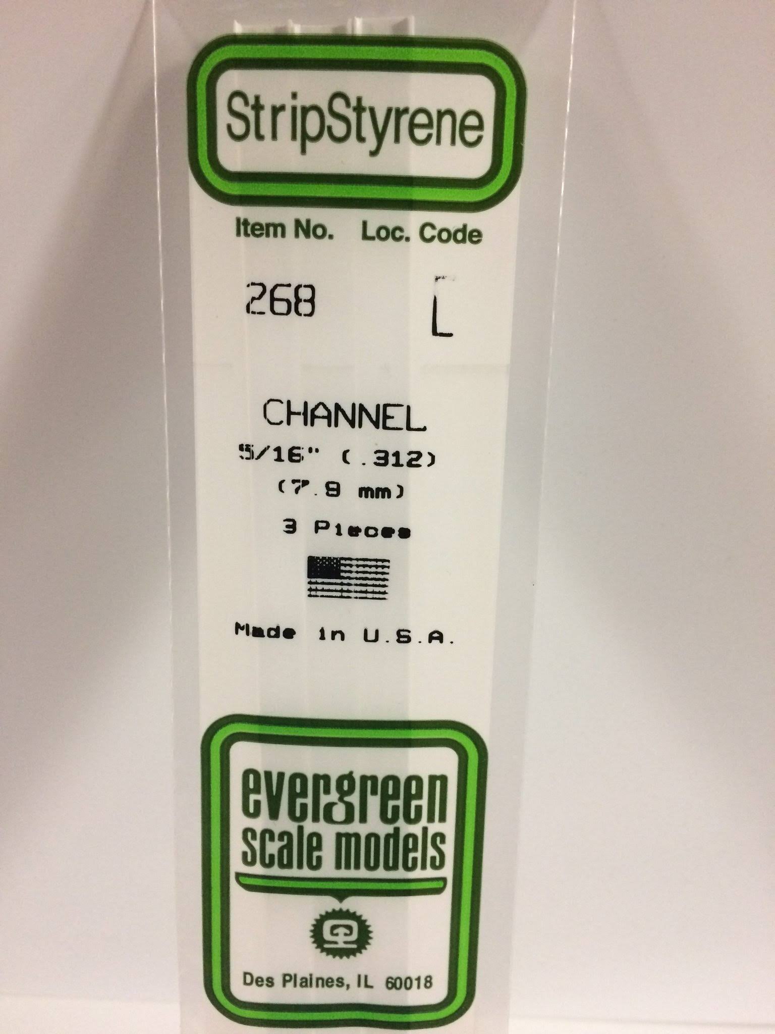 Evergreen Channel .312 7.9mm (3) 268