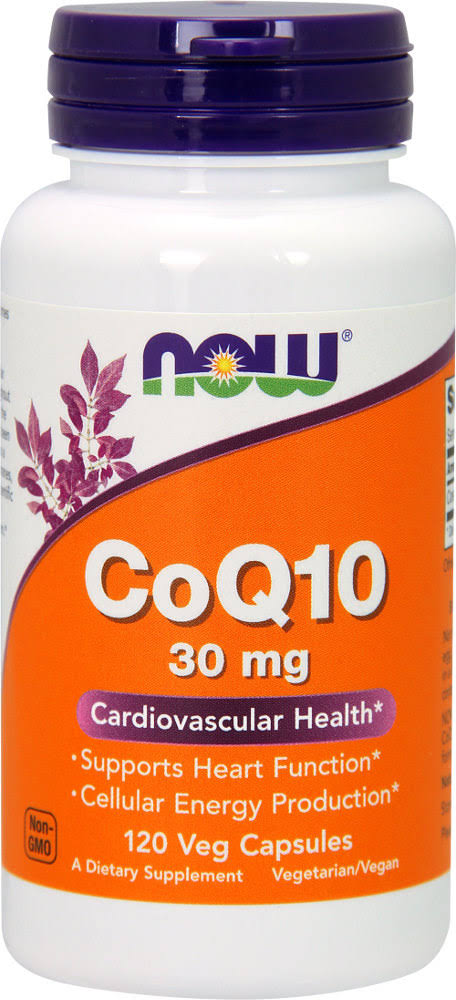 Now Foods CoQ10 30mg Capsules - 120 Capsules