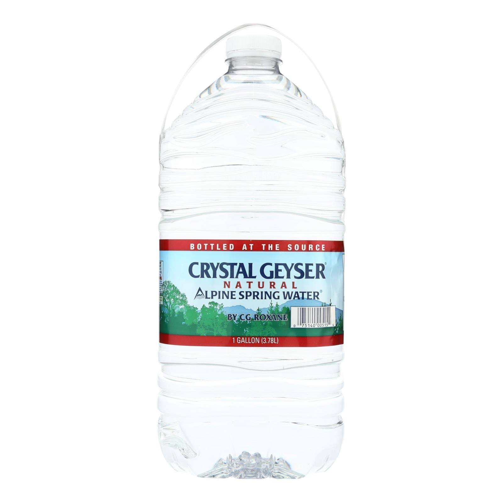 Crystle Geyser Alpine Spring Water - 1 Gallon