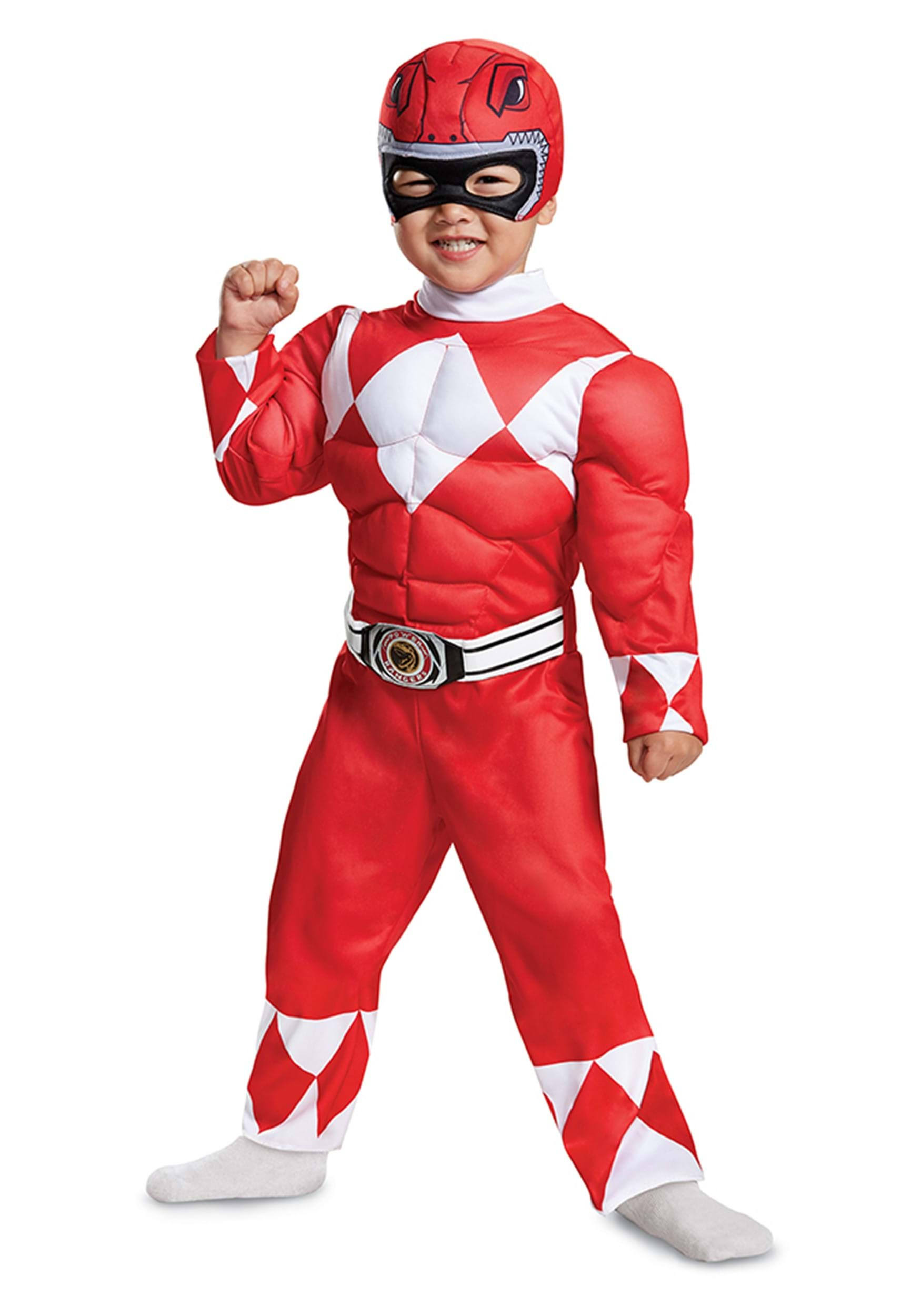 Red Ranger Toddler Muscle Costume