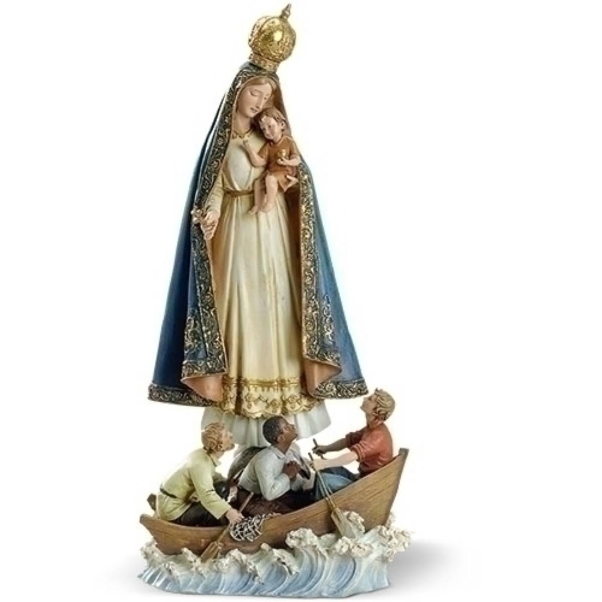 13 Caridad Del Cobre Virgin Mother Renaissance Statue