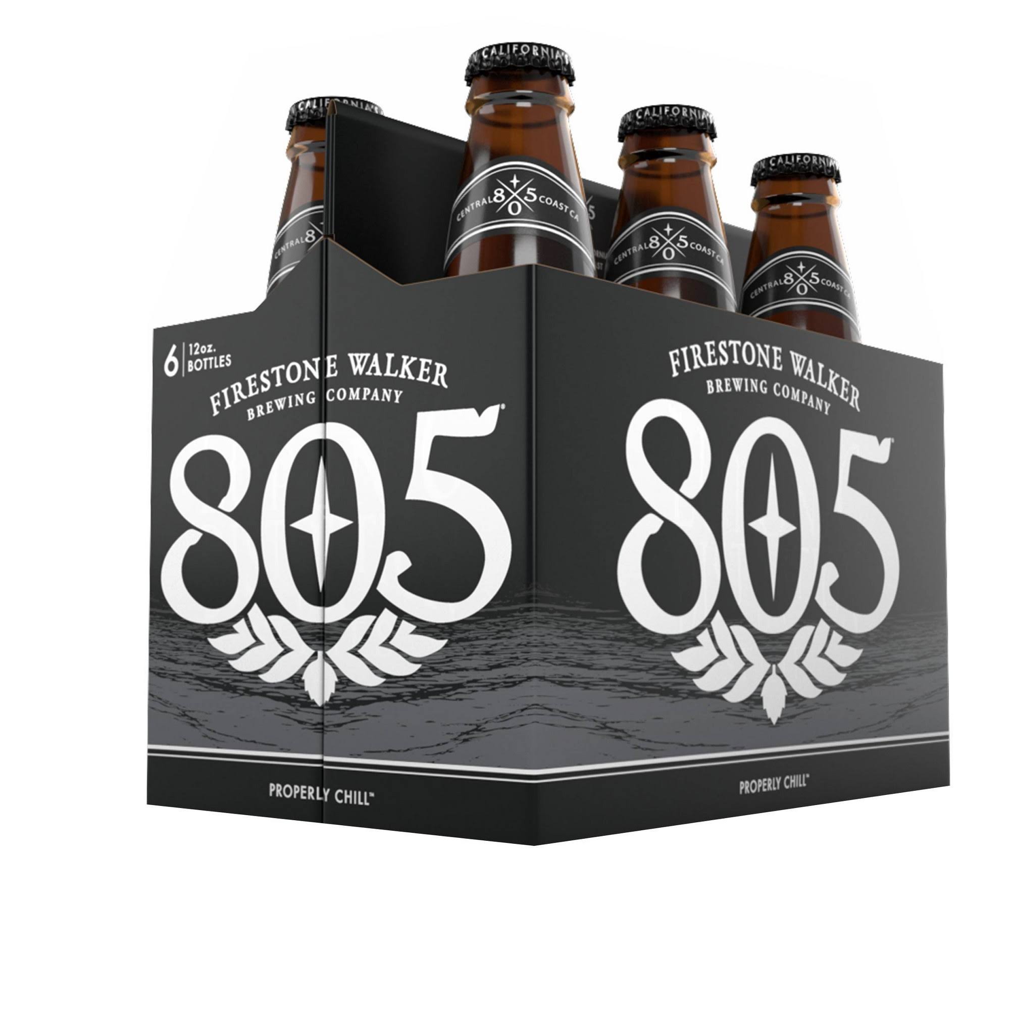 Firestone Walker Beer, 805 Properly Chill, 6 Pack - 6 - 12 bottles