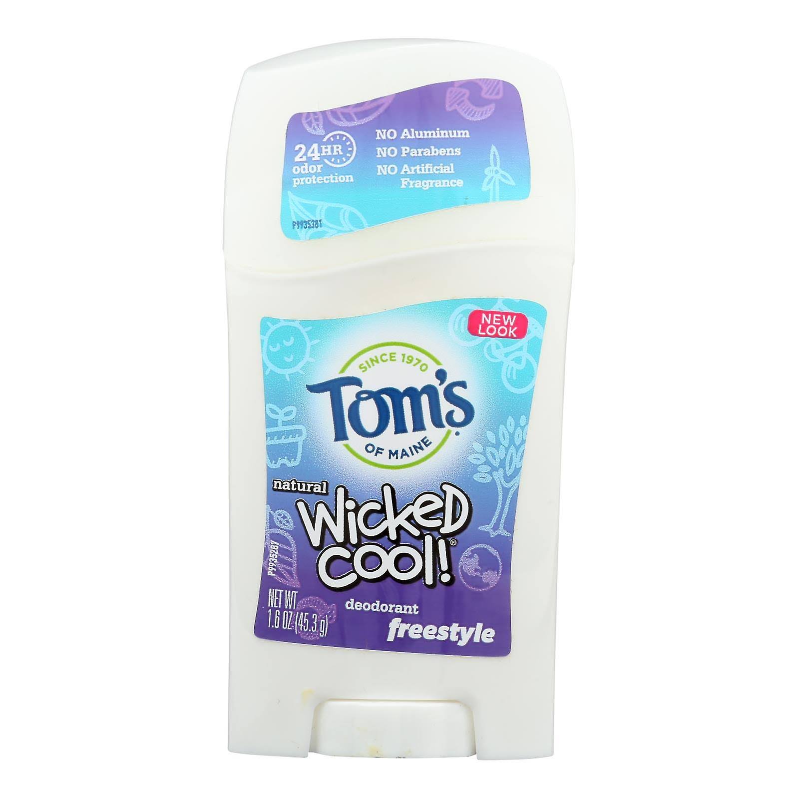 Tom's of Maine Wicked Cool Deodorant - Freestyle - 1.6 oz