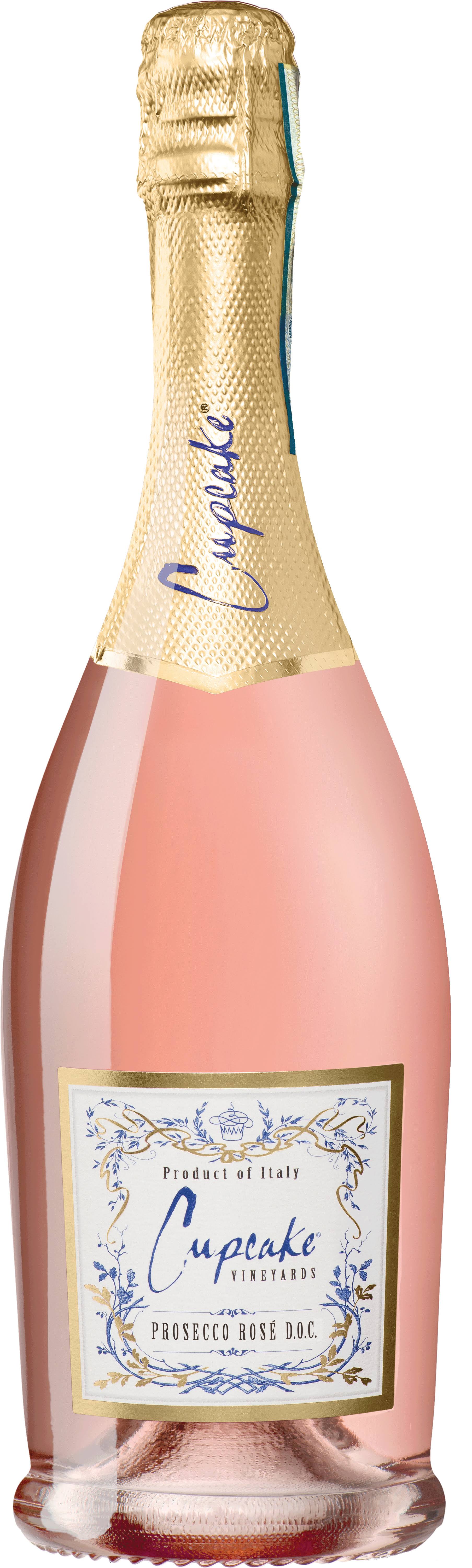 Cupcake Vineyards Sparkling Wine, Prosecco Rose DOC, 2019 - 750 ml
