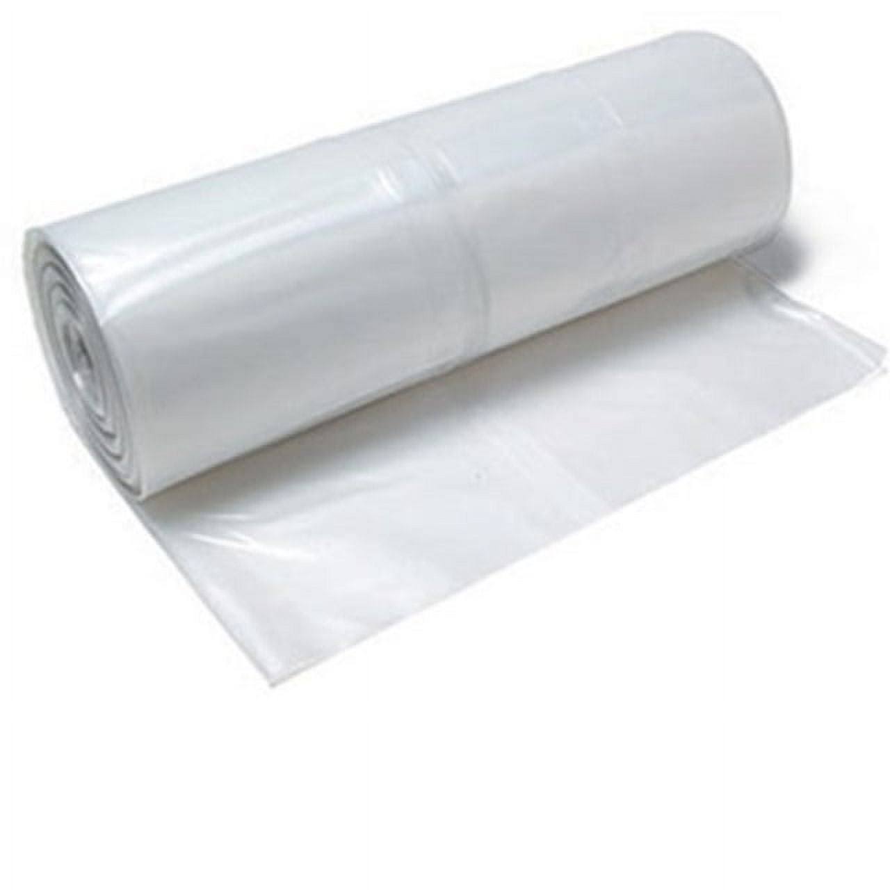 TRM Manufacturing 212C Weather All Plastic Sheeting, 212C, 12' X 200' 2 MIL, Translucent Visqueen, 1 Roll, Clear