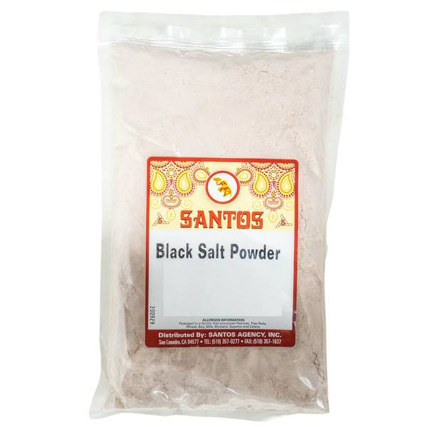 Santos Black Salt Powder - 100 G