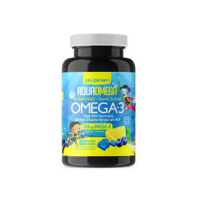 AquaOmega High EPA Kids Gummies Blueberry | Vitarock