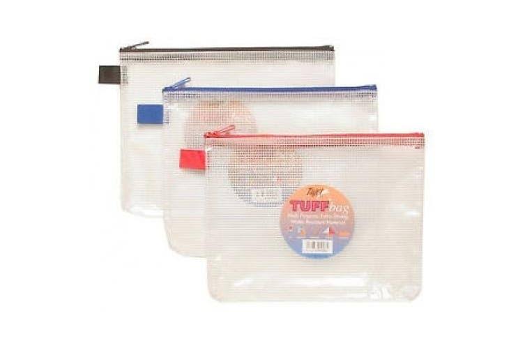 Tiger A5 Tuff Bags- Heavy Duty Strong Water Resistant Storage Zip Wallet Case