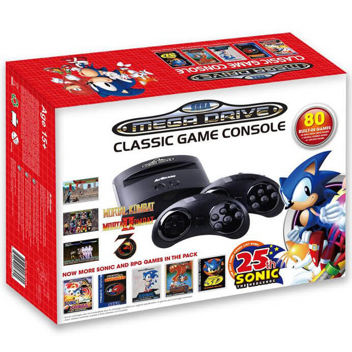 At Games Sega Genesis Classic Game Console 2016