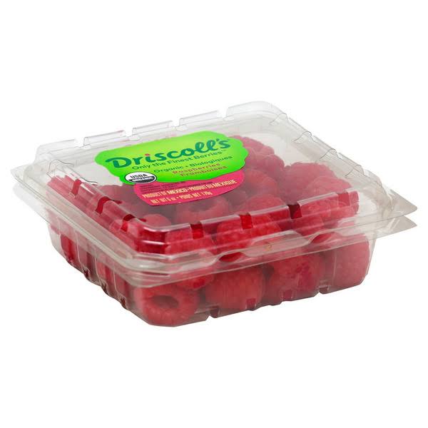 Organic Raspberries - 6 Ounces - Choices Natural Market - Delivered by Mercato