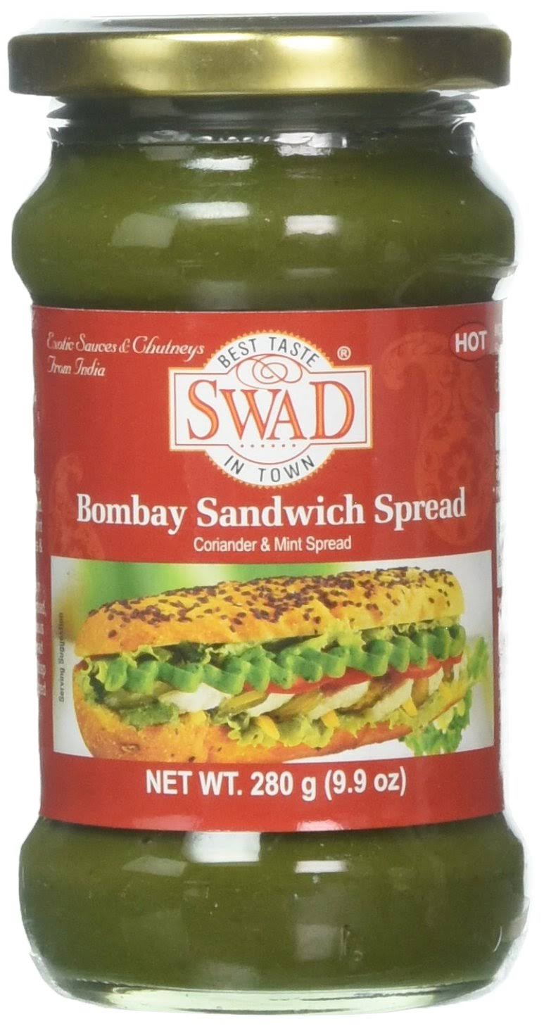 Swad Bombay Sandwich Spread - Hot, 280g