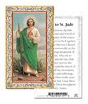 Saint Jude Gold-Stamped Holy Card