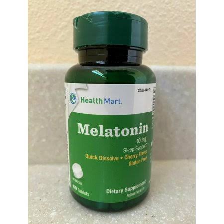 Melatonin 10mg Quick Dissolve Cherry Flavor Tablets 60 Ct.