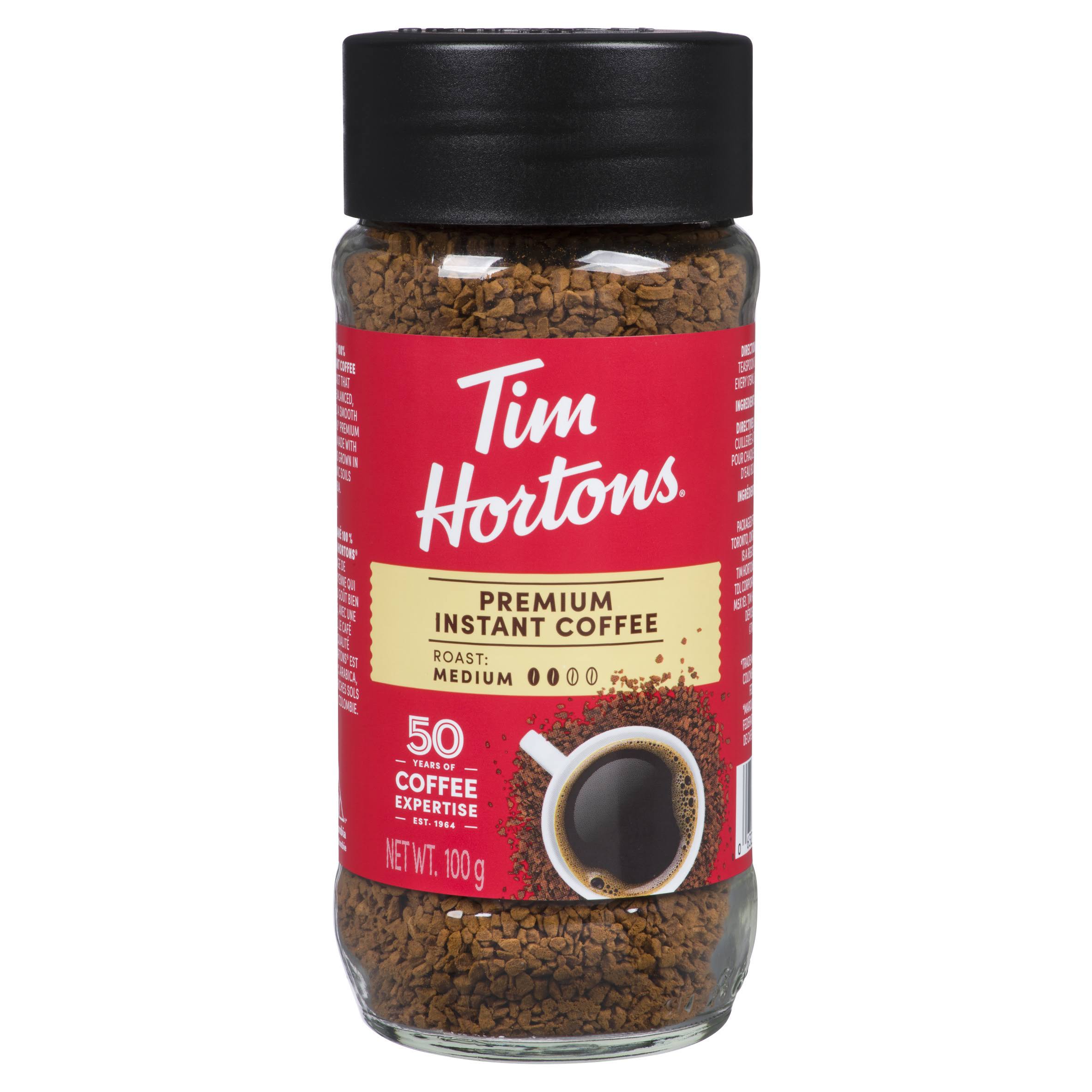 Tim Hortons Medium Premium Instant Coffee - 100 g