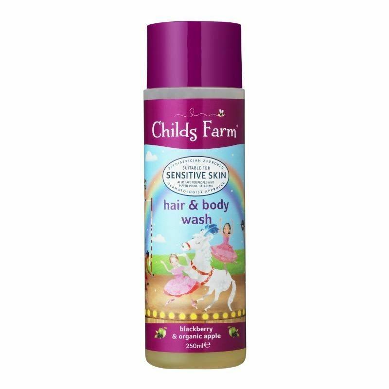 Childs Farm Hair & Body Wash - Blackberry & Organic Apple, 250ml