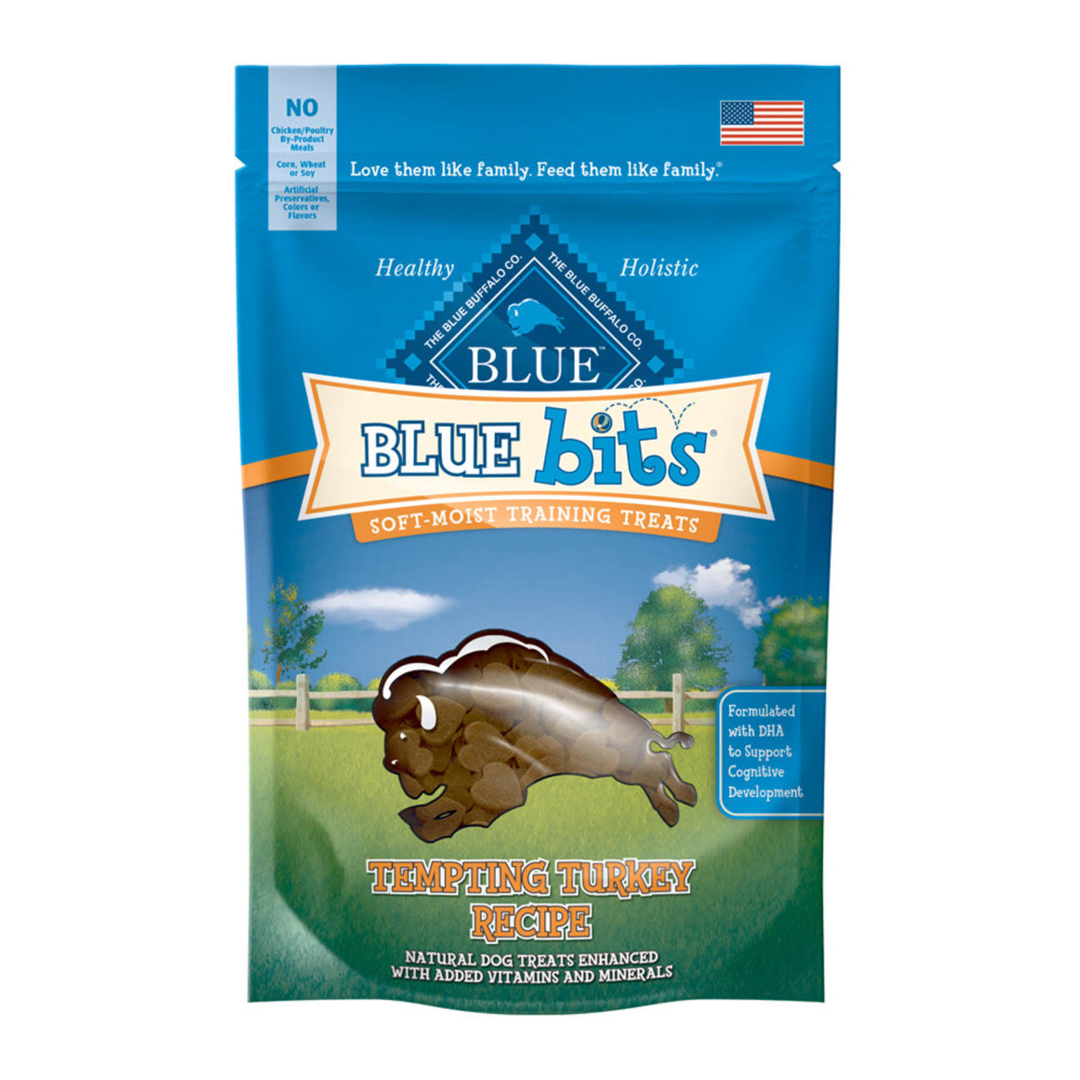 Blue Buffalo Dog Treats - Turkey Bits, 4oz