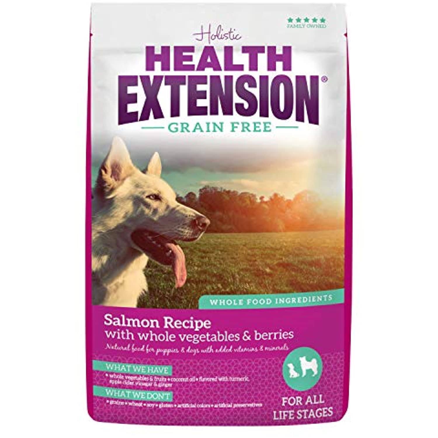 Health Extension Grain Free Herring and Chickpea Pet Food Formula - 23.5lb, Salmon