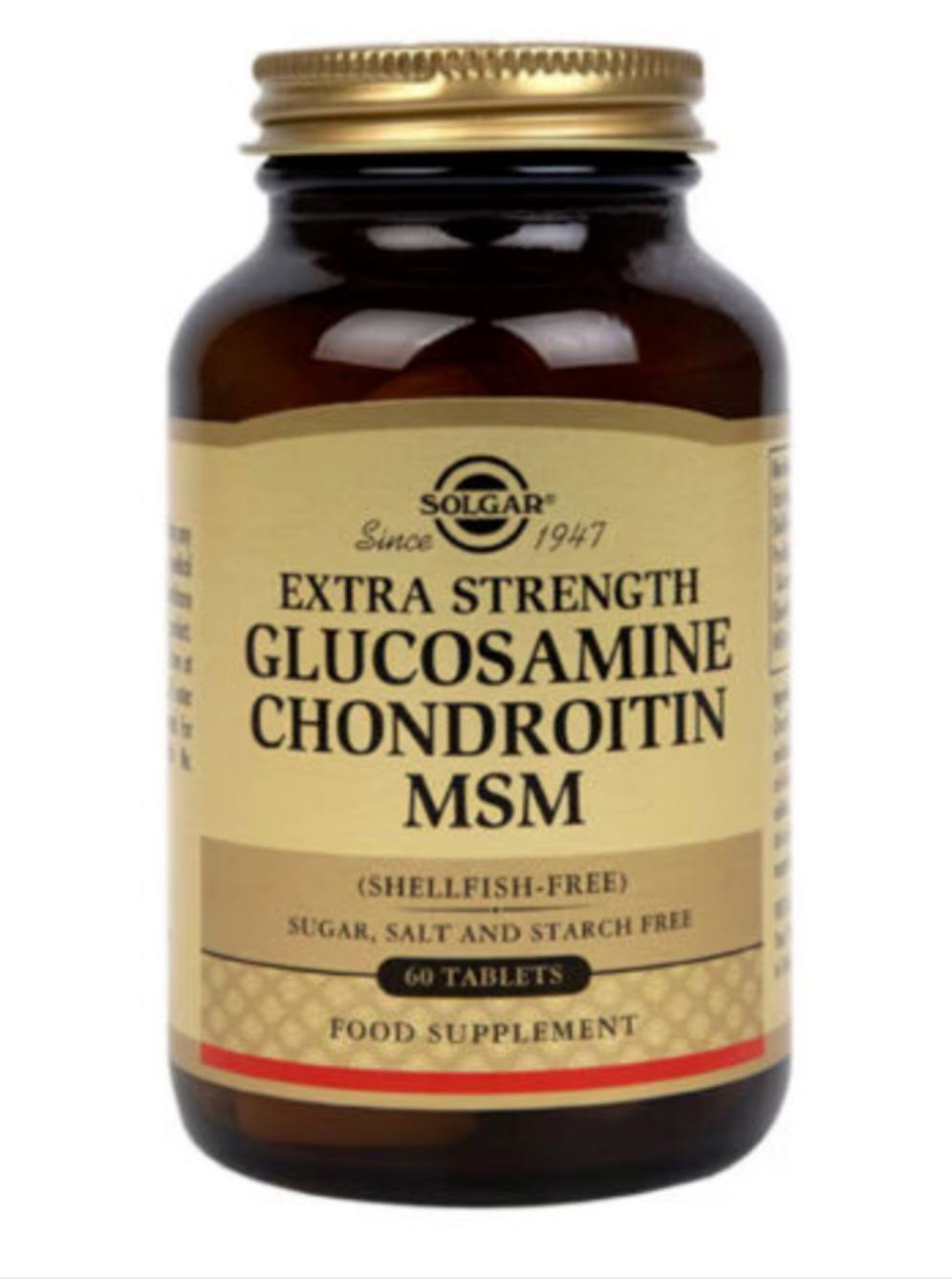 Solgar Extra Strength Glucosamine Chondroitin MSM