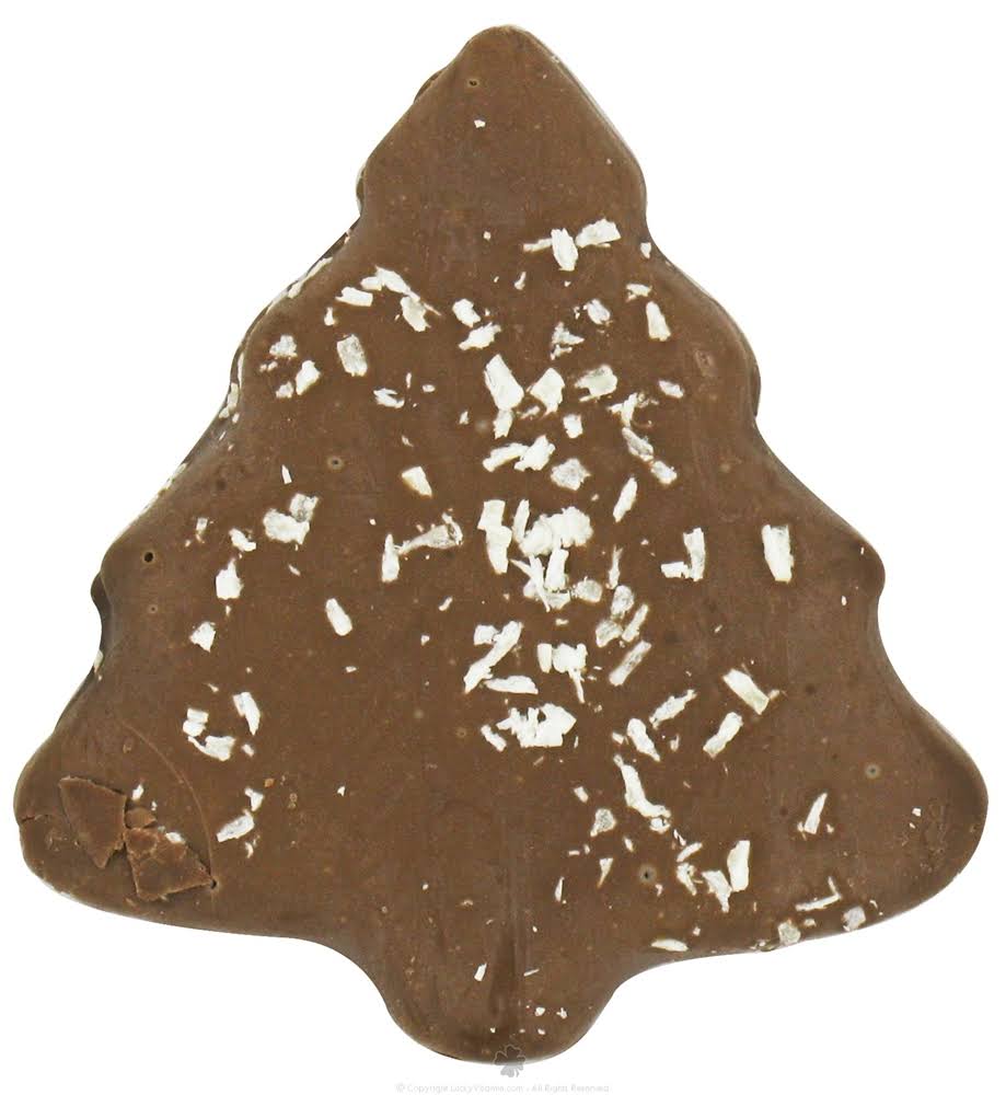 Sjaak's Organic Chocolate - Christmas Tree Melk Chocolate Peanut Butter - 1.8 oz.