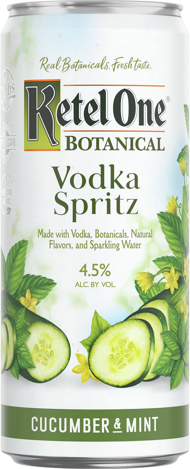 Ketel One Botanical Cucumber & Mint Vodka Spritz