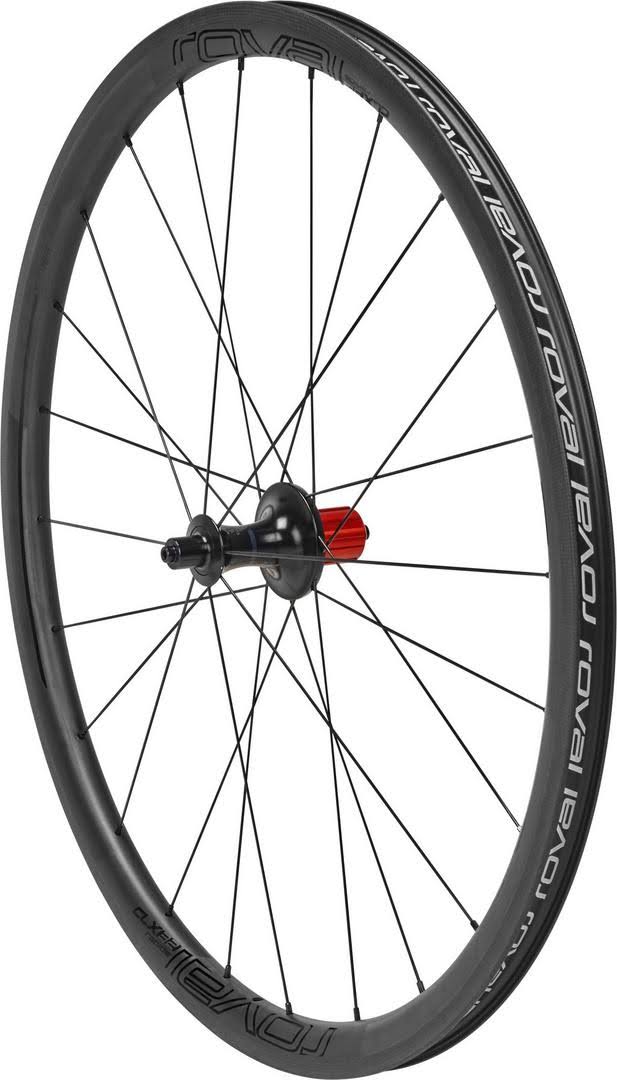Specialized Roval Rear Wheel - Carbon and Gloss Black, 700c