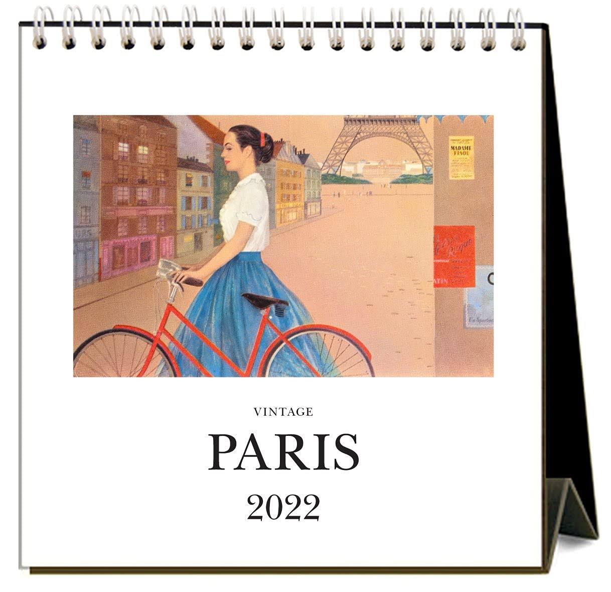 Paris 2022 Desk Calendar, Size: One Size