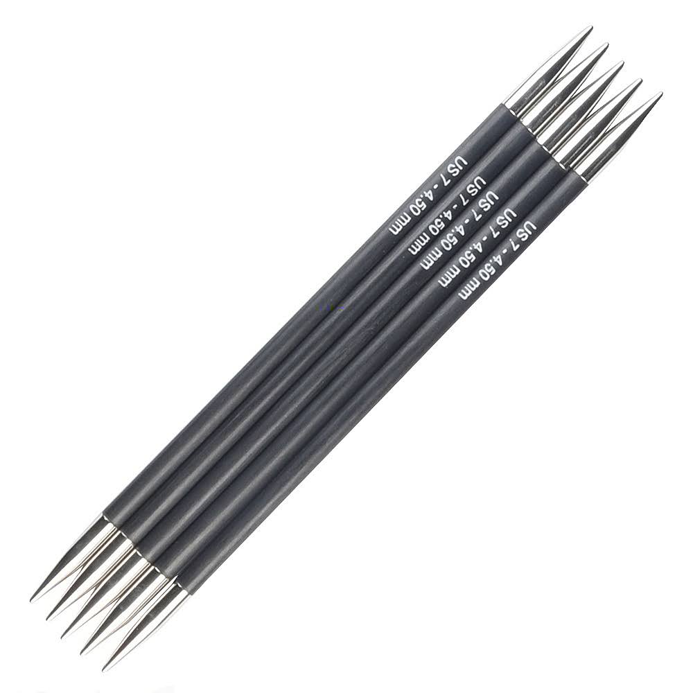 Knitter's Pride Karbonz 6" Double Pointed Needle (Set of 5) - 4.00mm (US 6)